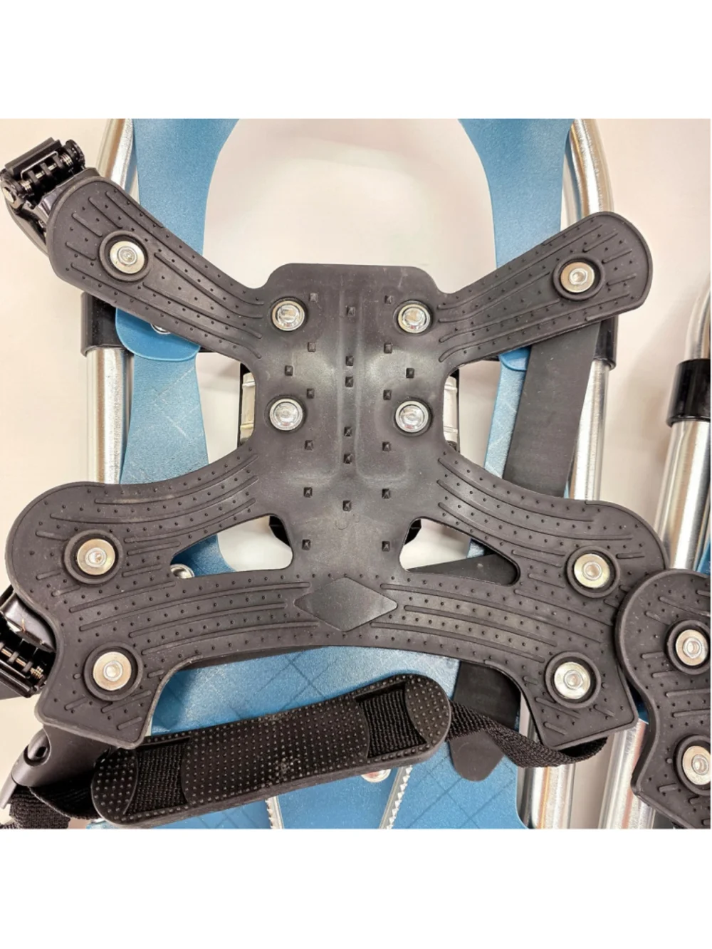 Gpeng X21 Snowshoes 21” 70-150 lb Teal Aluminum Winter Hiking Traction Bag - Picture 11 of 12